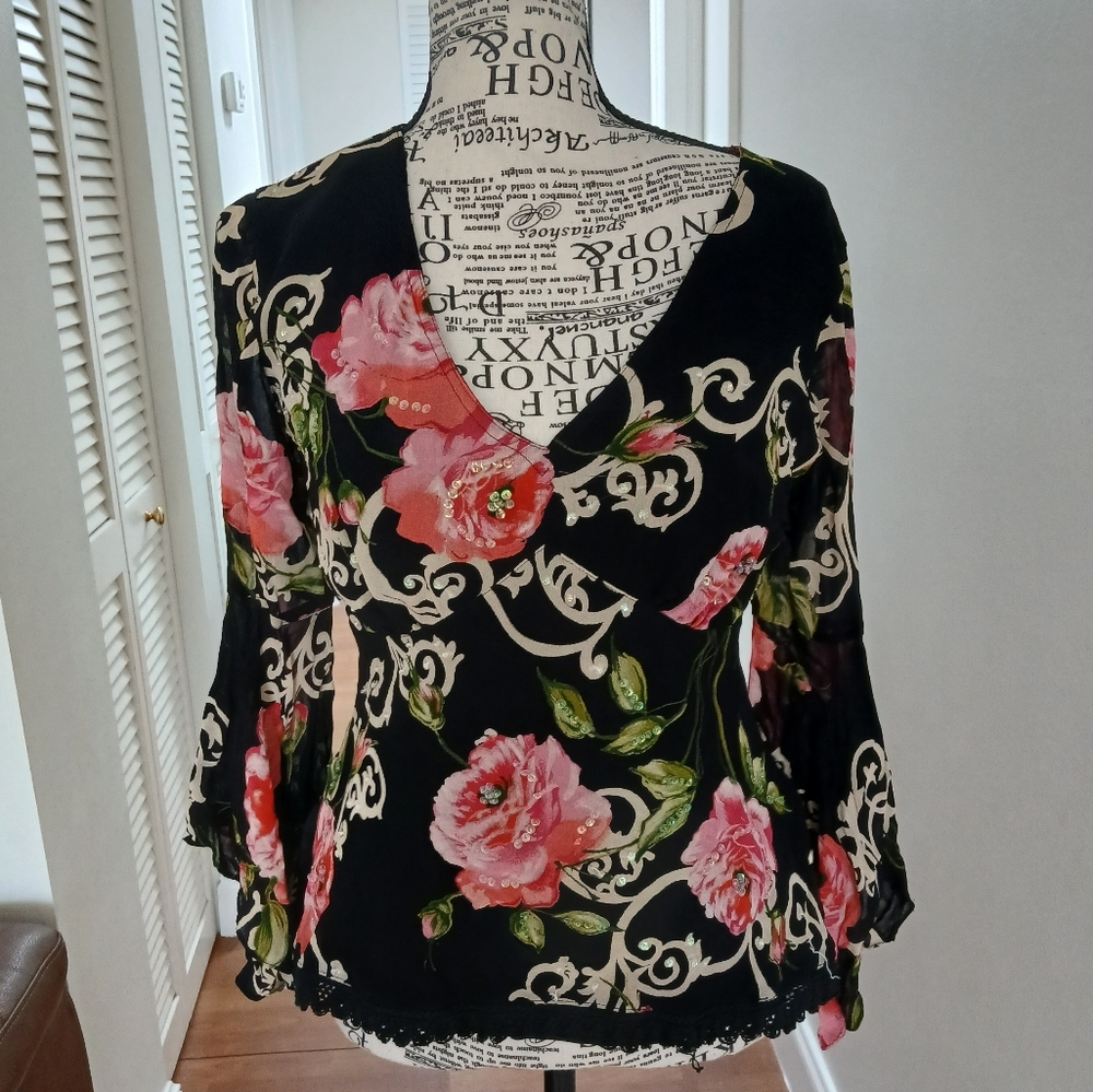 American Angel Floral Top